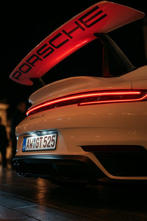 Porsche Red Tail Light