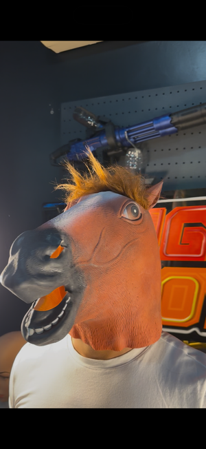 The Angry Horse (high Quality Latex Mask)