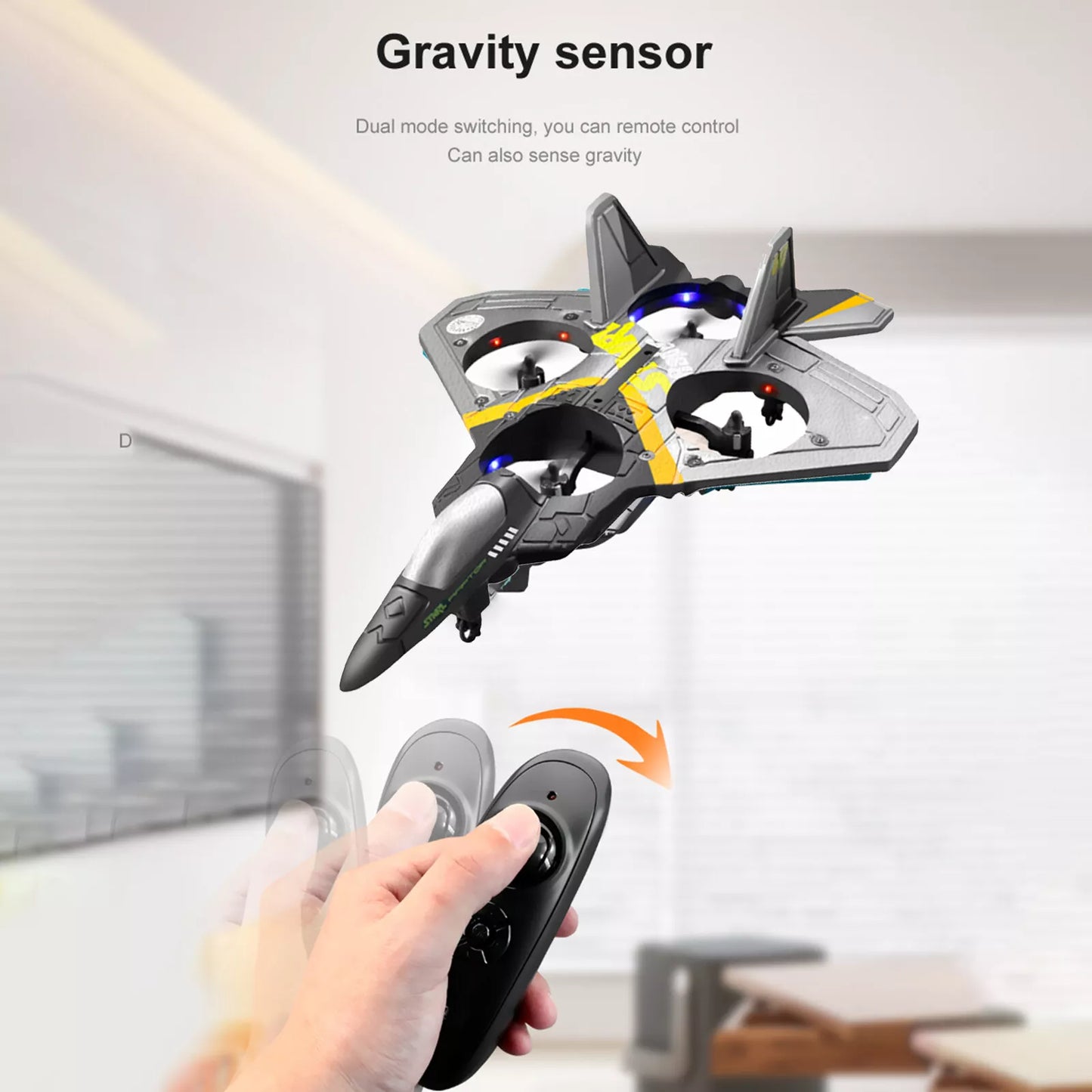 ANGRY RC FIGHTER JET π‘ π©οΈ (4 Motor Remote Control Plane)
