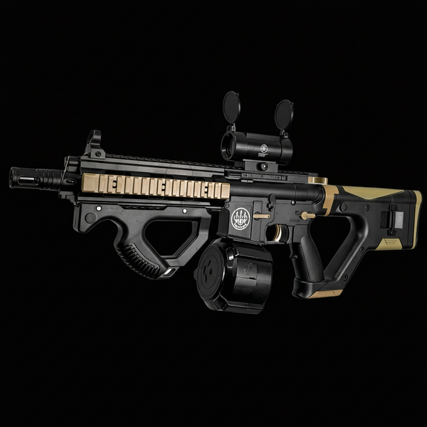 ALL NEW M416 ANGRY GEL BLASTER GUN 😡 💦 (7.4 VOLT DUAL BATTERIES)