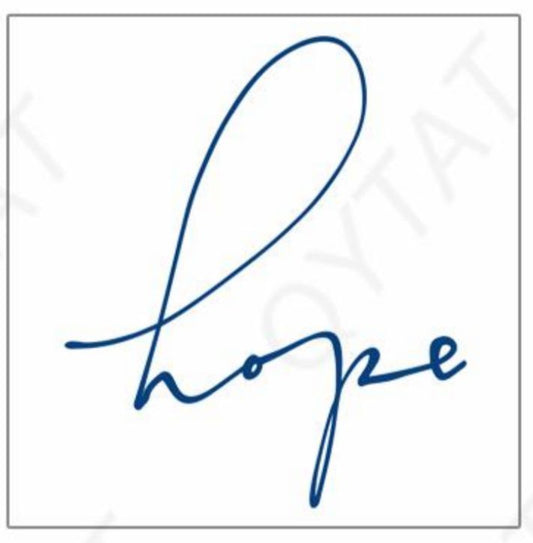 The 'Hope' Tattoo