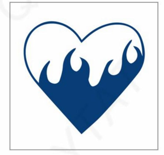 The 'Flammin Heart' Tattoo