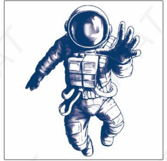 The 'Lost Astronaut' Tattoo