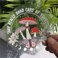 MUSHROOM TRIVIA SUN CATCHERS