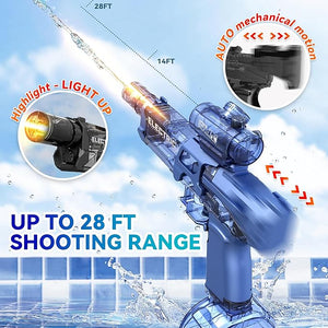 ELECTRIC WATER PISTOL (GLOWING MUFFLER)