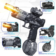 ELECTRIC WATER PISTOL (GLOWING MUFFLER)