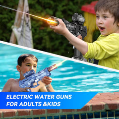 ELECTRIC WATER PISTOL (GLOWING MUFFLER)