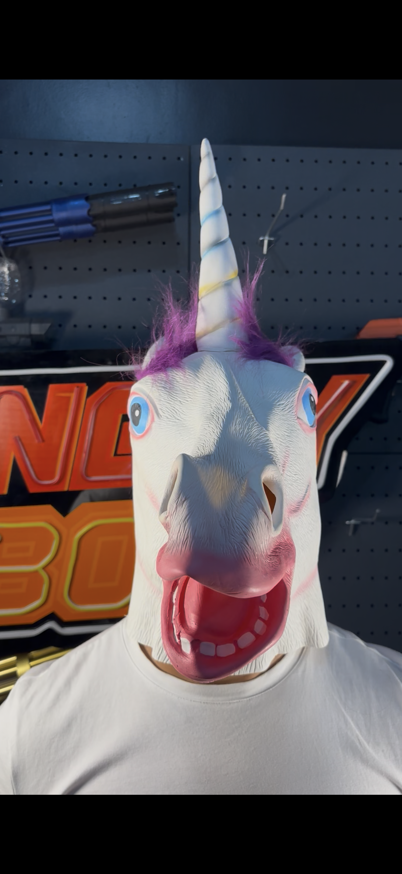 THE ANGRY UNICORN MASK (high quality latex) – Angry Boy