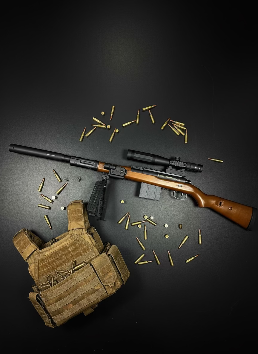 98 KAR (WITH GLOWING MUFFLER AND LASER)