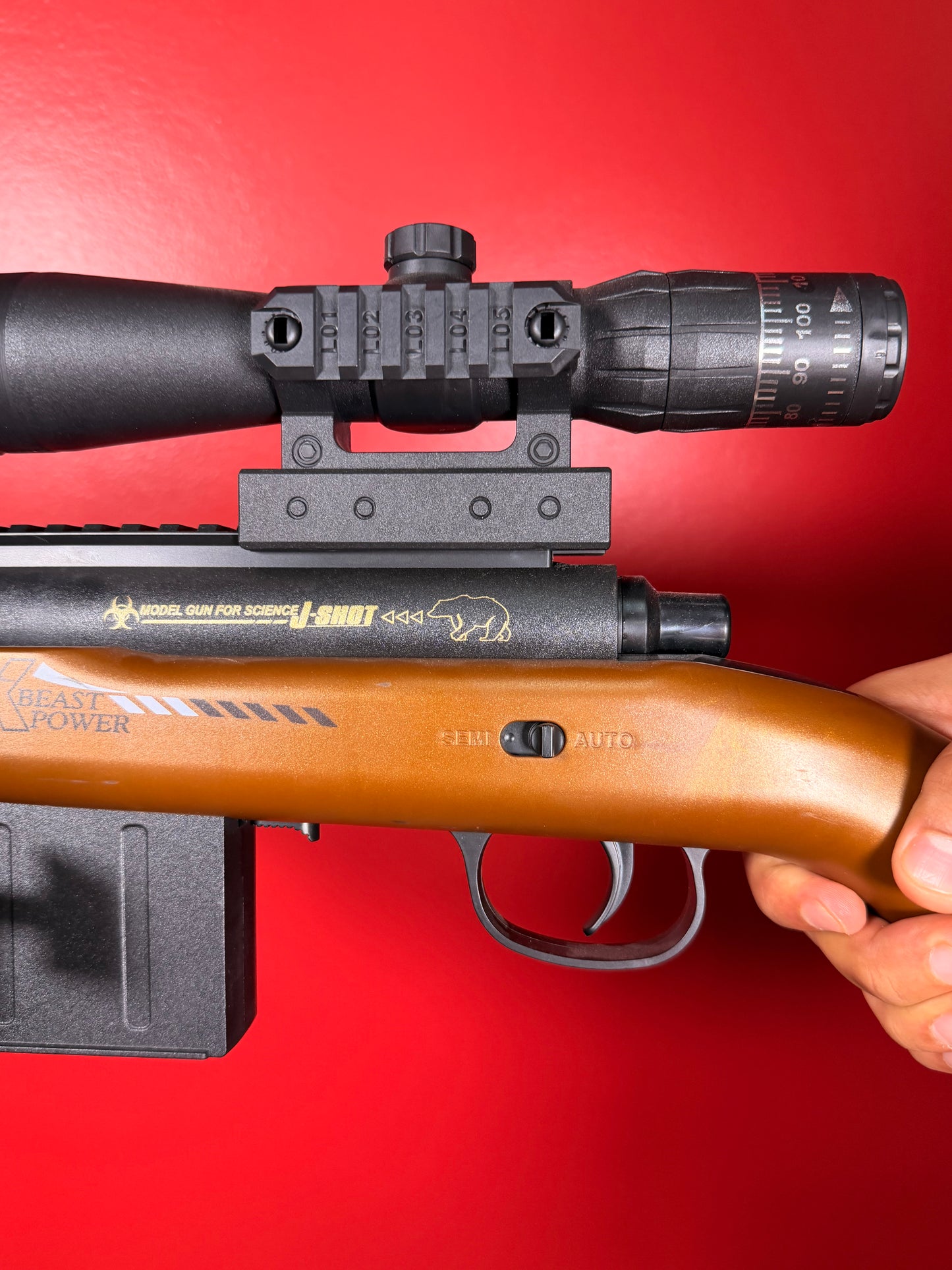 98 KAR (WITH GLOWING MUFFLER AND LASER)