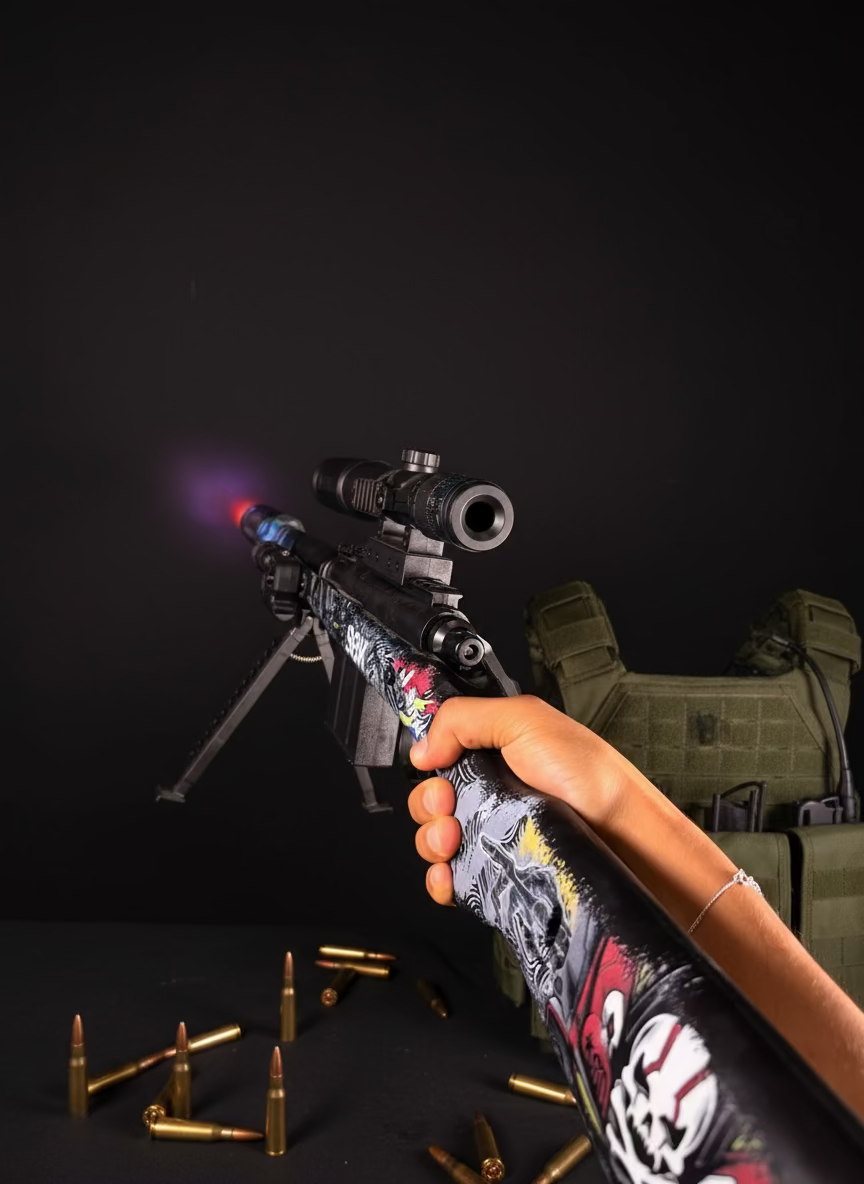 98 KAR (WITH GLOWING MUFFLER AND LASER)