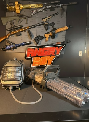 REVOLVING WATER GUN (GLOWING MUFFLER)🔥