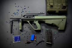 classic AUG gel blaster METAL MUZZLE 🔥