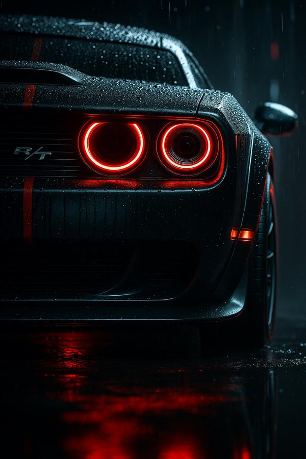 DODGE SRT RED HEAD LIGHT LED🔥