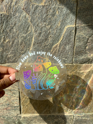 MUSHROOM TRIVIA SUN CATCHERS