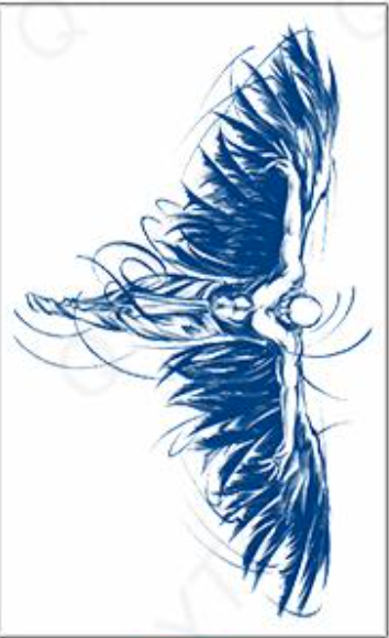 THE ANGLE TATTOO (Size: 110x180 mm)
