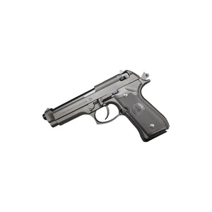 Black Beretta M92F metal blowback gel blaster shown from the right on a white background