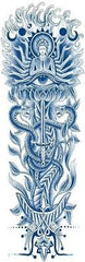 The 'Praying Buddhist' Long sleeve tattoo
