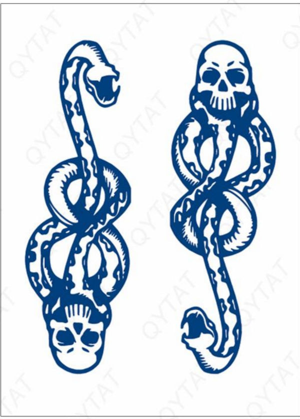 The 'Snake & Skull' Tattoo