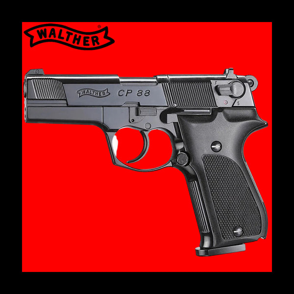 FULLY METAL  CO2 Pellet Air Pistol Walther CP88(MADE IN GERMANY)18+