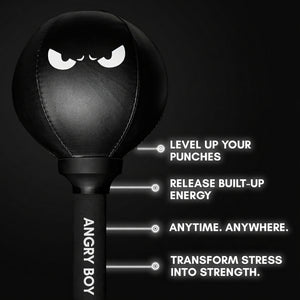 PORTABLE LEATHER RAGE PUNCHING BAG 🥊