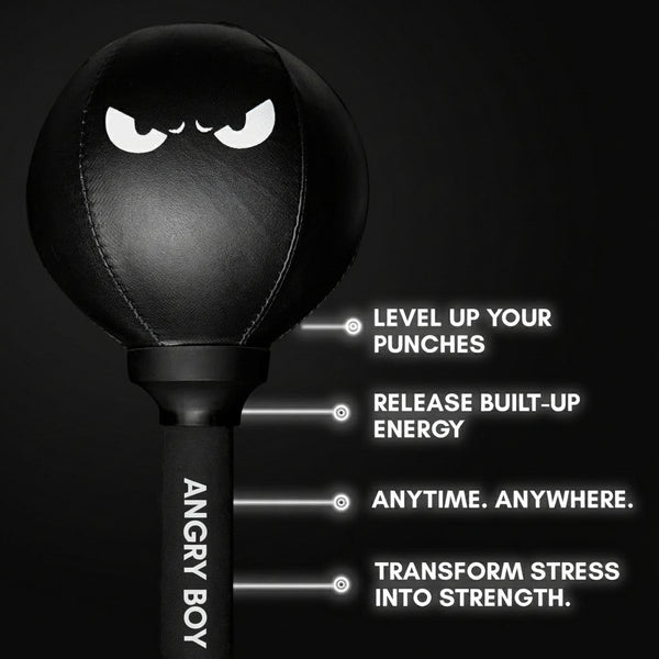 PORTABLE LEATHER RAGE PUNCHING BAG 🥊