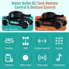 ANGRY 2.4G RC Car 4WD Water Bomb Tank Drift Car 😡 🏎️