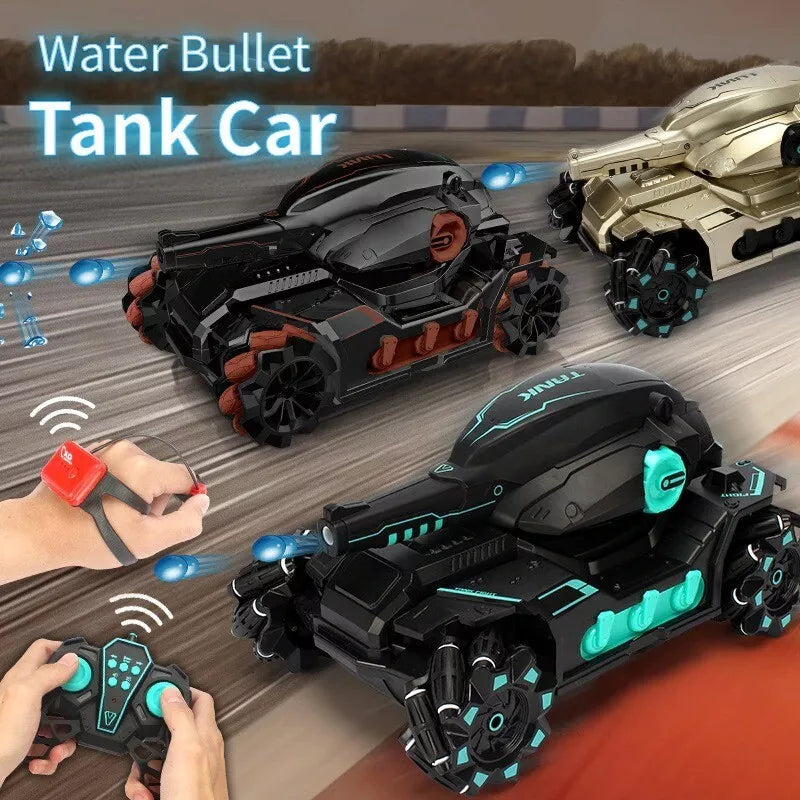 ANGRY 2.4G RC Car 4WD Water Bomb Tank Drift Car 😡 🏎️