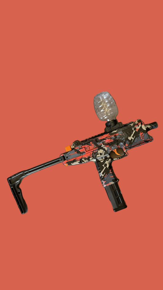 ALL NEW ANGRY UZI GEL BLASTER ( 7.4 VOLT DUAL BATTERIES ) 😡🔥