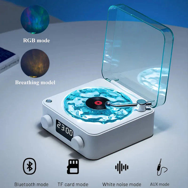 Waves Retro 'Vinyl Inspired' Bluetooth Speaker🔥