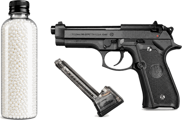 METAL BLOW BACK BERETTA 11.1 VOLT with free gel balls